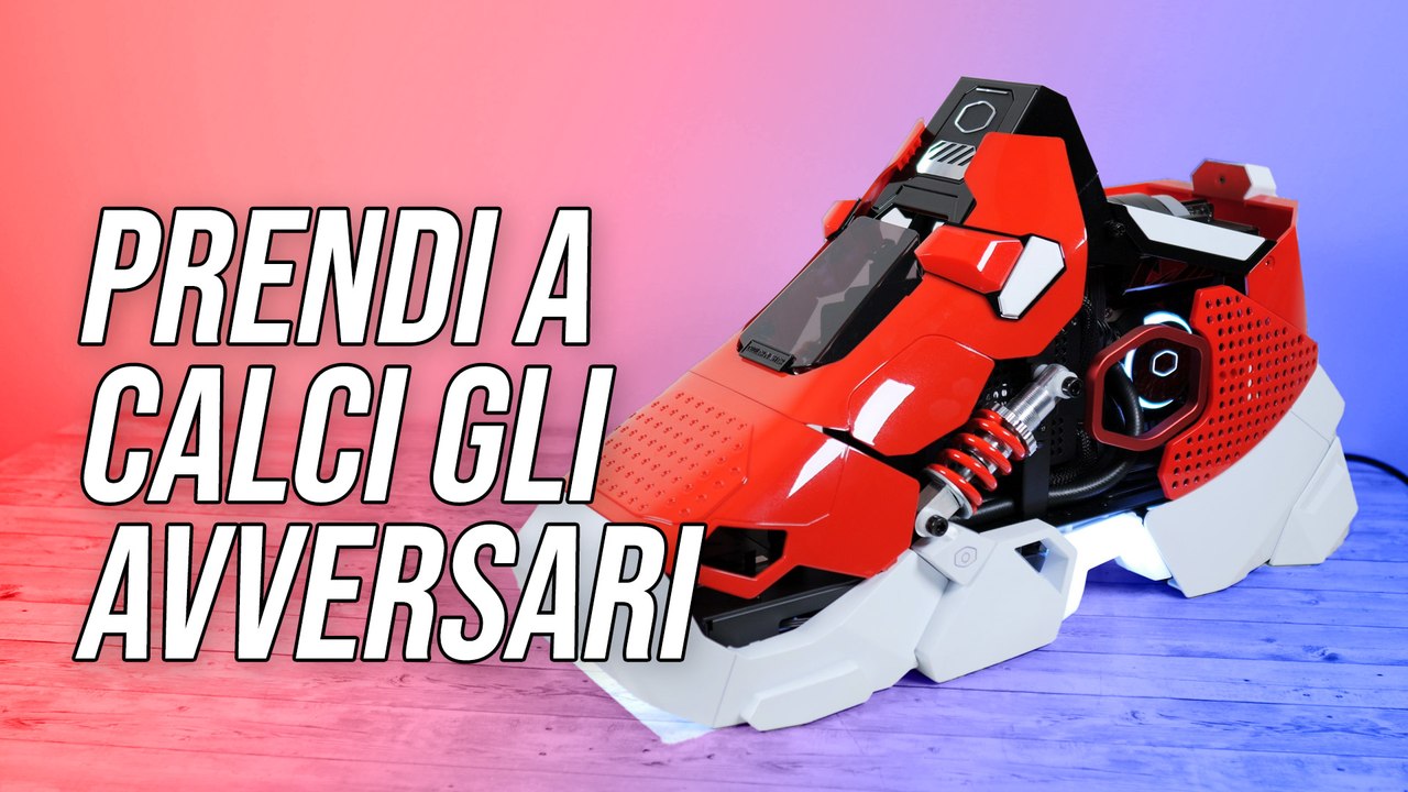 Sneaker X, il PC di Cooler Master come non l'avete mai visto!