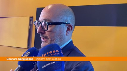 Cinema, Sangiuliano "Il Lazio è lo scenario naturale"