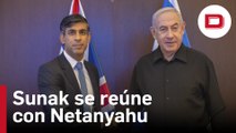 Rishi Sunak llega a Israel para expresar su firme apoyo a Netanyahu y Herzog