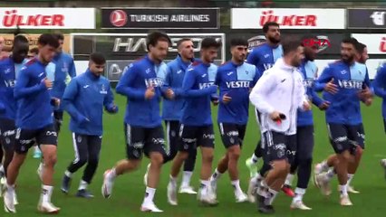 Trabzonspor, Alanyaspor maçı hazırlıklarını sürdürdü