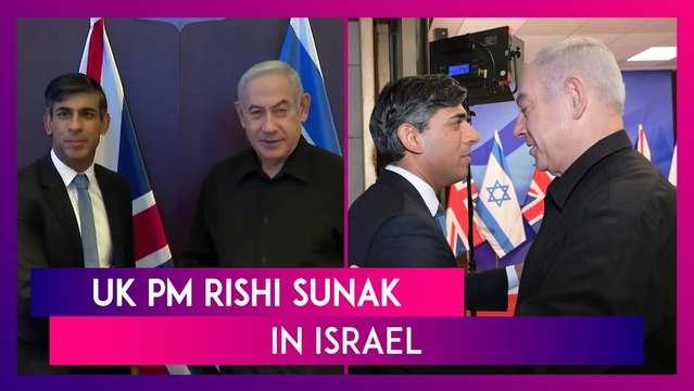 Rishi Sunak Meets Benjamin Netanyahu, Says UK ‘Absolutely’ Supports Israel’s Right To Defend Itself