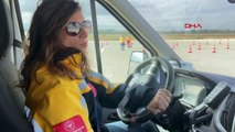 Eskişehir'de Ambulans Sürücülerine İleri Sürüş Tekniği Eğitimi Verildi