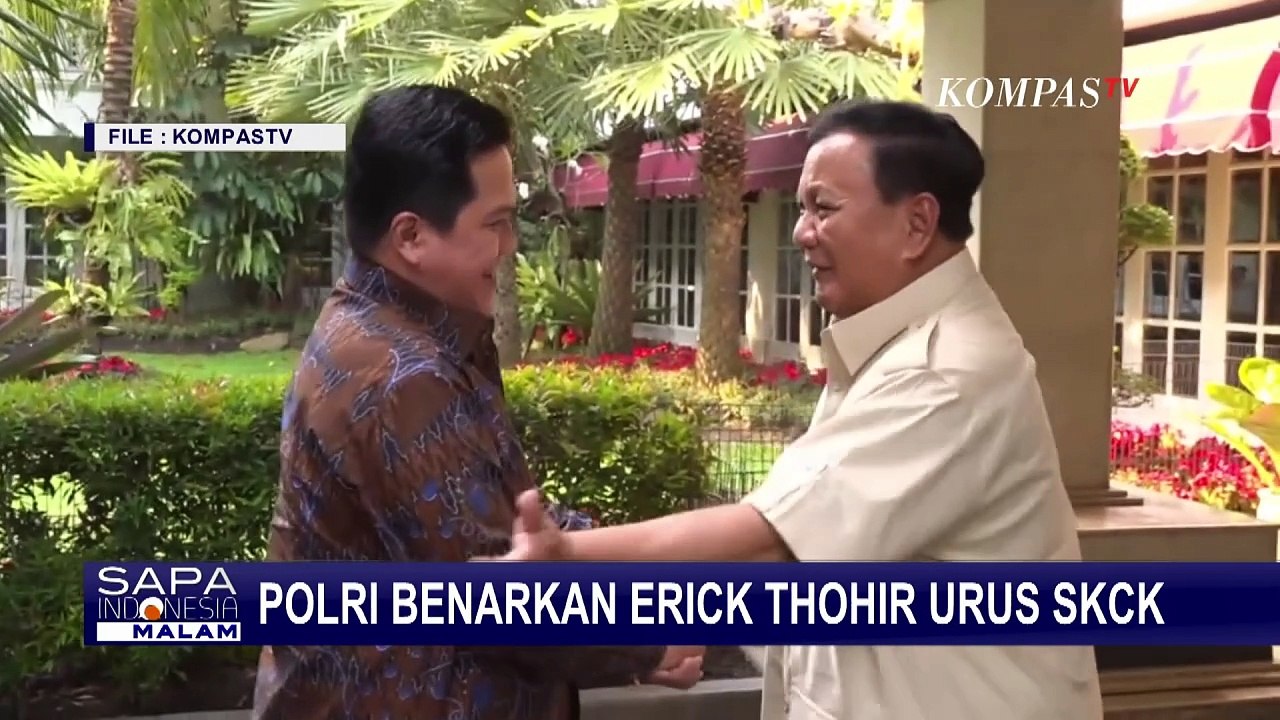 Erick Thohir Urus SKCK dan Yusril Urus Surat Keterangan Tak Pernah Dipidana, Sinyal Apa?
