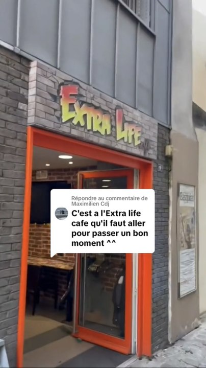 Visite d'extra life café !