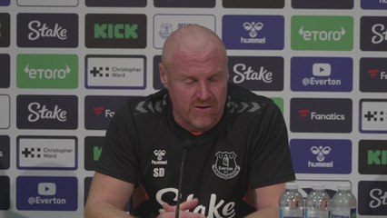 Dyche on Calvert Lewin form and injuries pre Liverpool