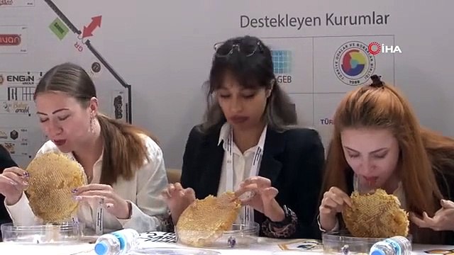 Concours de consommation de miel à Ankara : vous avez mangé un kilogramme de miel en 2 minutes