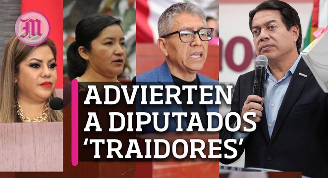 Advierte Mario Delgado a diputados de Morena traidores : los estamos viendo