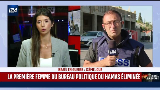 Attaque du Hamas: Des alertes retentissent et plusieurs roquettes interceptées en plein duplex en direct sur la chaîne I24News
