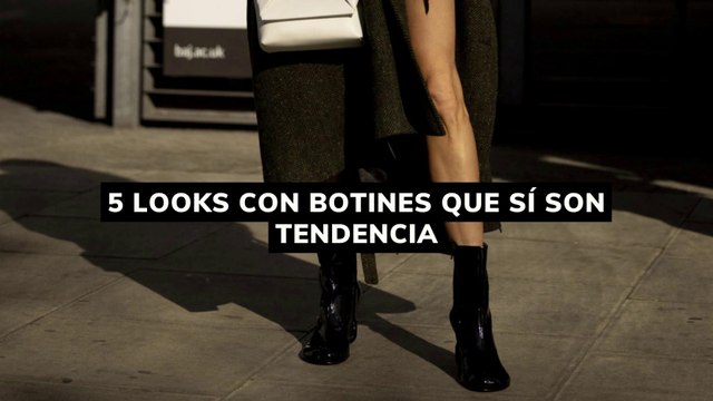 5 looks con botines que SÍ son tendencia