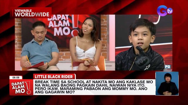 ‘Little Black Riders’ ng Manila at Bulacan, nagharap sa 'Dapat Alam Mo!' | Dapat Alam Mo!