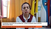 Eldorado: falleció un alumno de 14 años durante una clase de educación física