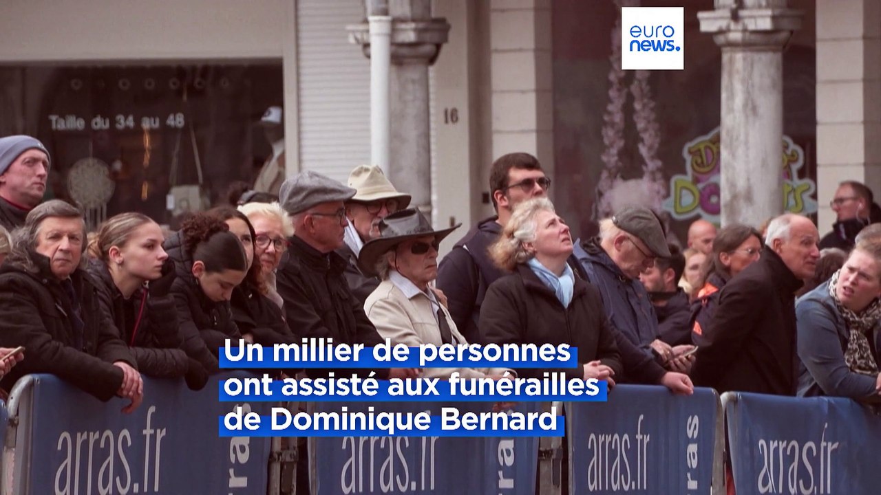 Attaque d'Arras : l'hommage à Dominique Bernard, un enseignant "sensible", "discret" et "aimé"
