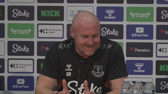 Dyche buoyant ahead of Merseyside derby at Anfield (Full Presser part one)