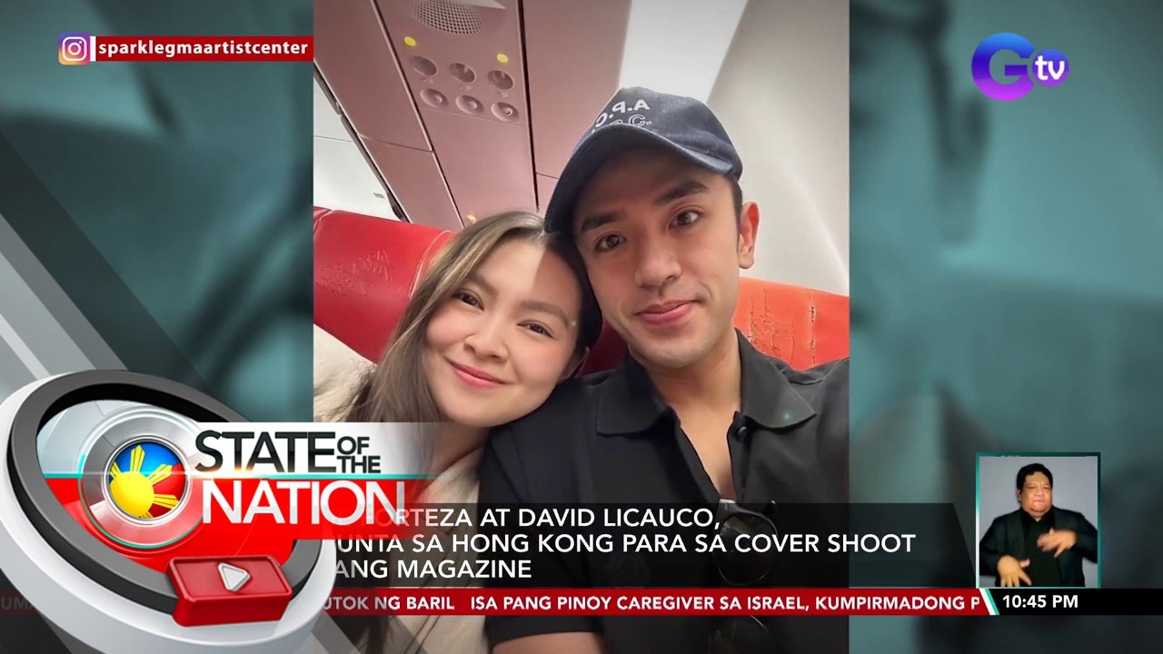 Barbie Forteza at David Licauco, nagpunta sa Hong Kong para sa cover shoot ng isang magazine | SONA