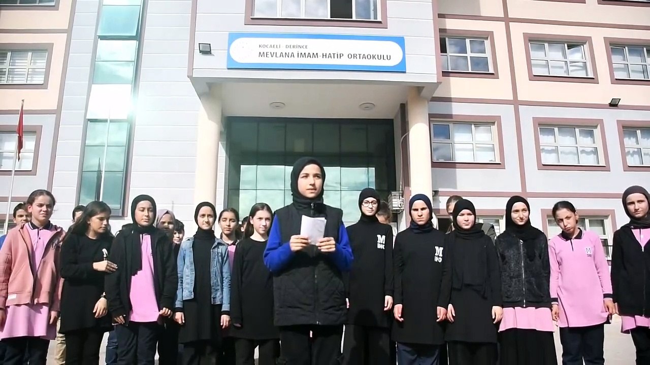 İmam Hatip öğrencilerinden duygulandıran Gazze buluşması! Sessiz kalan büyüklerine ders olsun...