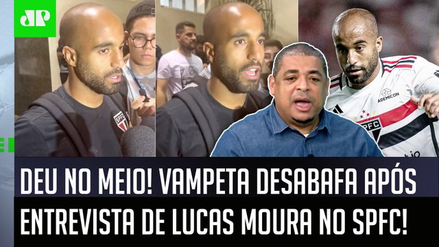 DISPAROU! O São Paulo é MAIOR! MERMÃO, COMO É QUE PODE um jogador falar que... Vampeta DESABAFA!