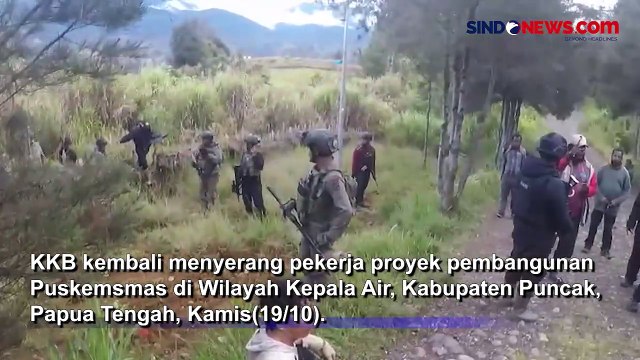Kembali Berulah, KKB Serang Pekerja Proyek Puskesmas di Puncak Papua, 1 Tewas