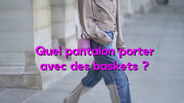 VOICI : Mode : 3 pantalons à porter avec des baskets