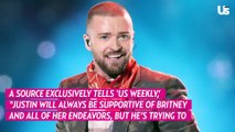 Justin Timberlake Is ‘Trying to Distance Himself’ From Britney Spears’ Memoir