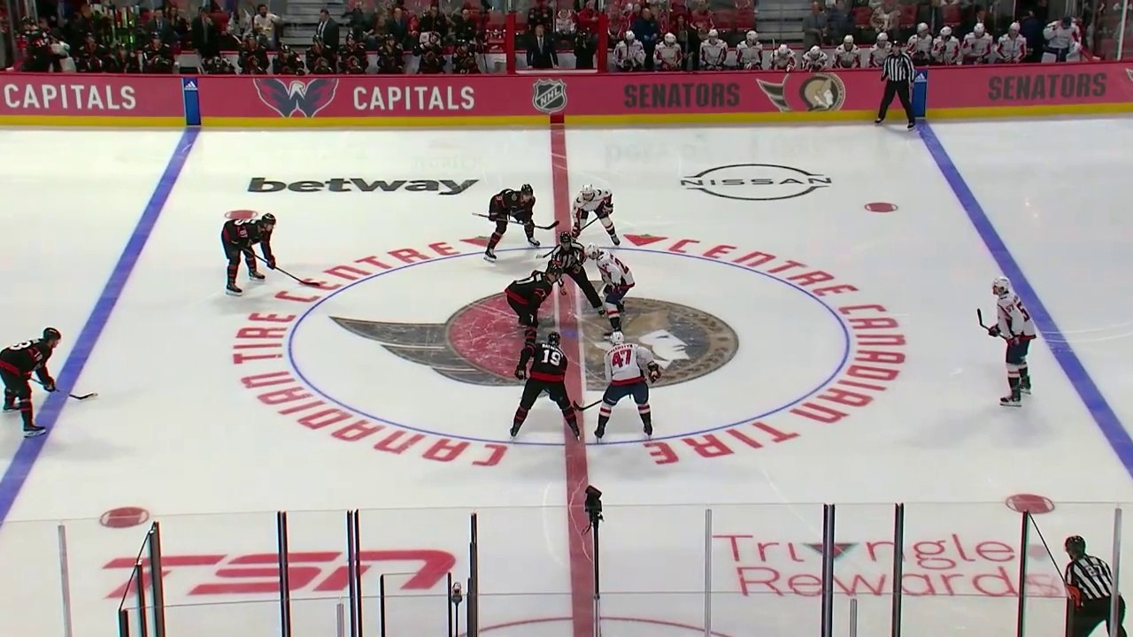 NHL - Washington Capitals @ Ottawa Senators - 18.10.2023 - Period 3