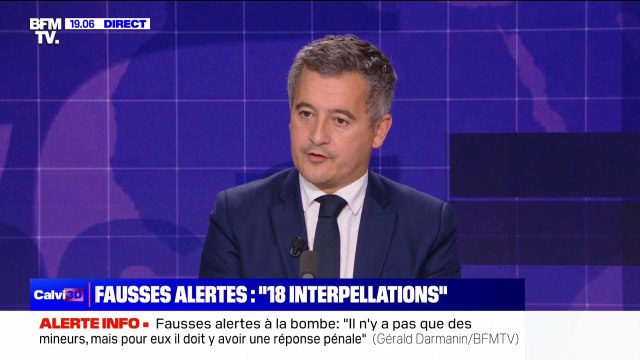 Terrorisme: Nous n'avons aucune menace caractérisée aujourd'hui déclare Gérald Darmanin