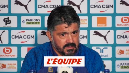 Gattuso : «On a travaillé très fort» - Foot - L1 - OM