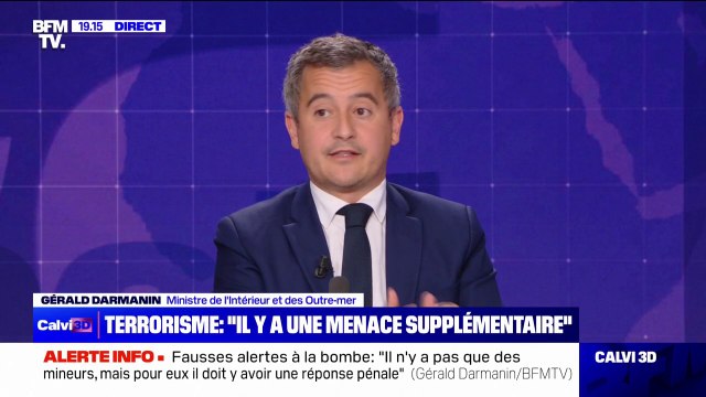 Gérald Darmanin (ministre de l’Intérieur et des Outre-mer): Il y a plus de 1000 mineurs avec des fiches actives pour islamisme