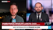 Informe desde Jerusalén: intensa jornada de bombardeos israelíes a la Franja de Gaza