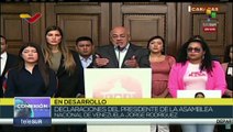 Jorge Rodríguez denuncia manipulación mediática por parte de EE.UU. contra Venezuela