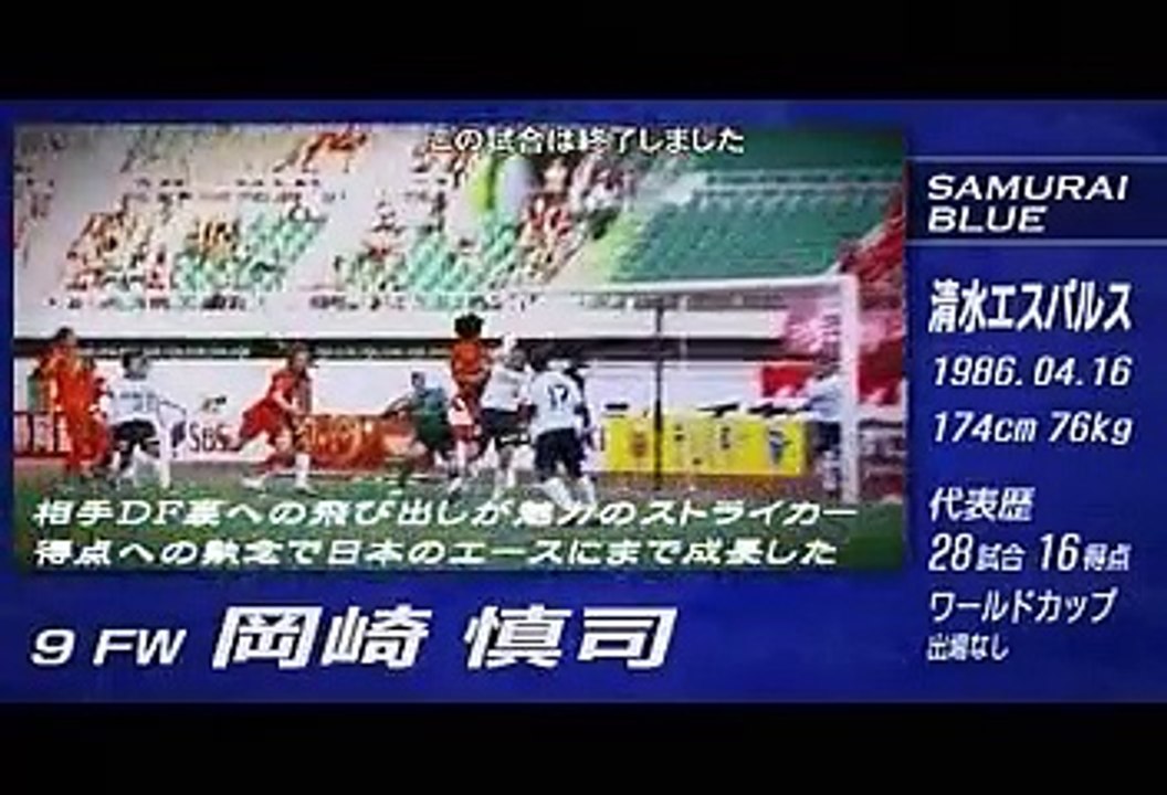 SAMURAI BLUE 23人紹介(15分Ver)