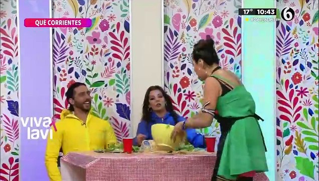 Yeka Rosales recibe fuertes toques durante reto