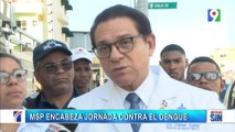 Ministro de Salud Pública encabezó jornada de fumigación contra dengue | Primera Emisión SIN
