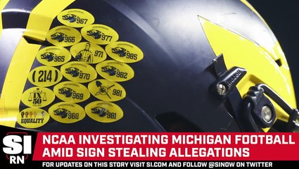 NCAA Investigating Michigan Football Amid Sign Stealing Allegations