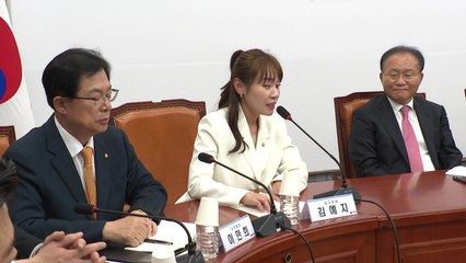 '시각장애인' 김예지, 與 최고위에 안내견과 첫 참석 / YTN