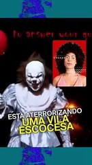 Palhaço aterroriza vila na Escócia