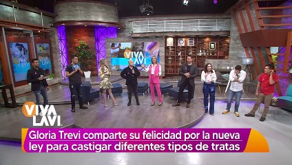 Gloria Trevi comparte su felicidad por la nueva ley para castigar tipos de tratas