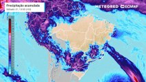 Pancadas de chuva previstas no centro-sul do país nos próximos dias chamam a atenção
