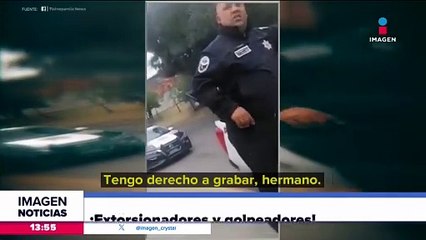 Suspenden a policías por abuso de autoridad en Tlalnepantla