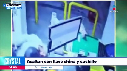 Delincuentes asaltan con llave chin y cuchillo