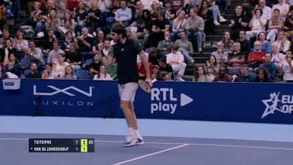 Anvers - Tsitsipas écarte Van De Zandschulp