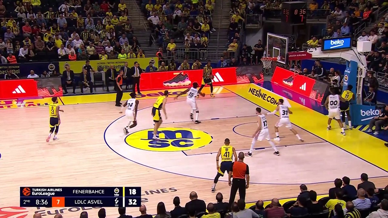 Özet | Fenerbahçe Beko - ASVEL : 101-86 | 4. Hafta - Euroleague 2023/24