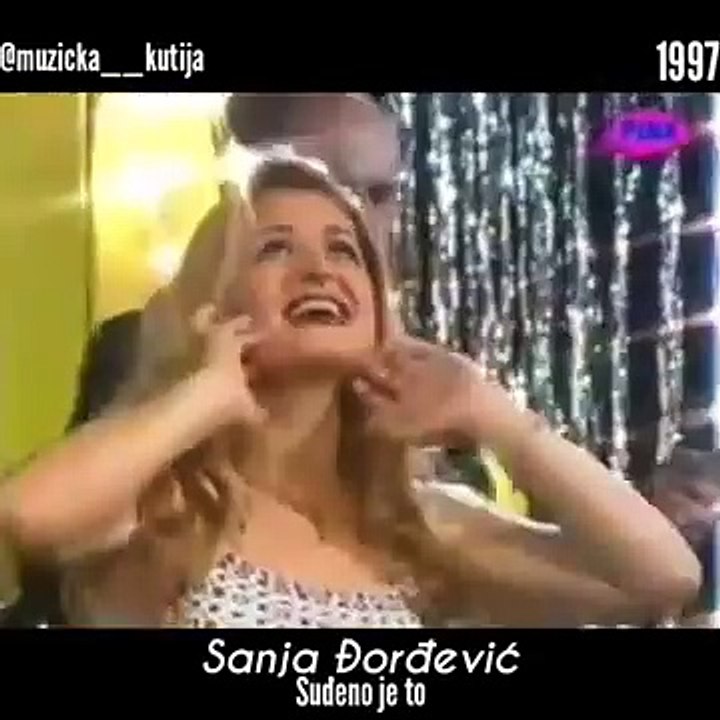 Sanja Djordjevic - Sudjeno je to - (Tv Pink 1997)