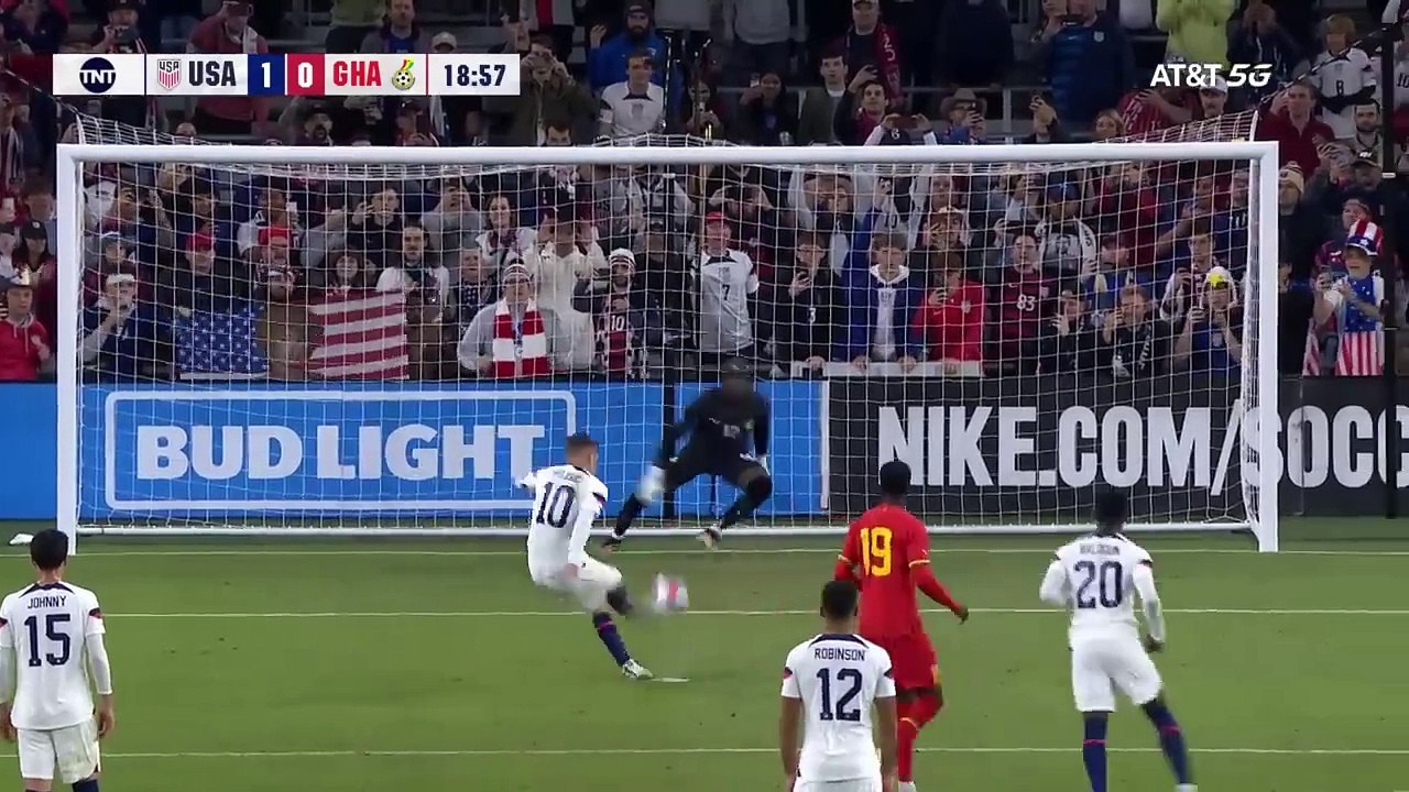 USMNT vs. Ghana match October 17, 2023 video Dailymotion