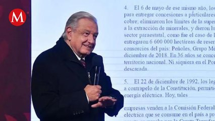 “Para los jóvenes”; AMLO expone reformas del PRI y PAN desde los años 80