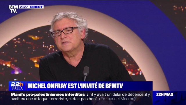 Soutien de Jean-Luc Mélenchon à Karim Benzema: Ça fait à peu près quinze jours qu'on comprend qui est ce monsieur Mélenchon , affirme Michel Onfray