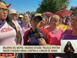 Mujeres del edo. Trujillo realizan caminata para fomentar la lucha contra el Cáncer de Mama