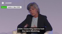 Saudi Arabia wants to host 2035 Women's World Cup