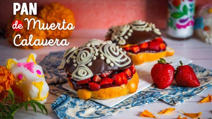 Cómo hacer pan de muerto calavera para Día de Muertos