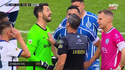 El gol anulado a San Lorenzo