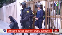 Exministro Donald Guerrero sale en libertad bajo fianza| Noticias & Mucho MAS